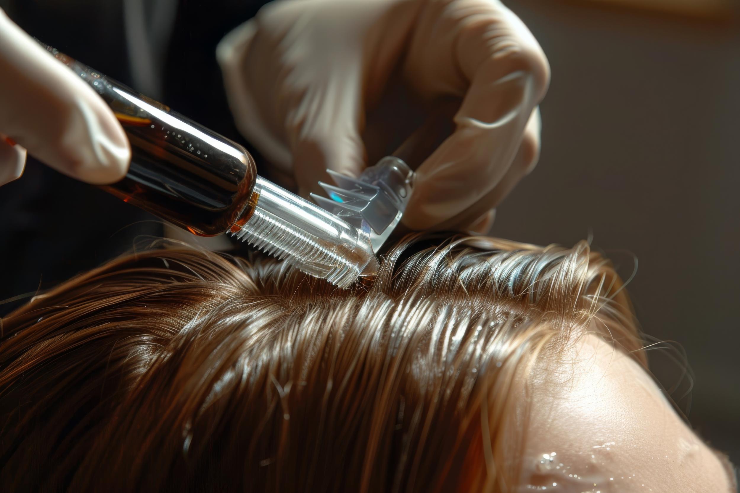 Step 2 - Microinjections with Mesotherapy